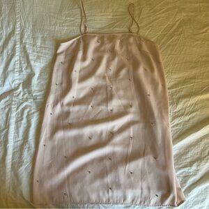 Blush Mini Shift Dress